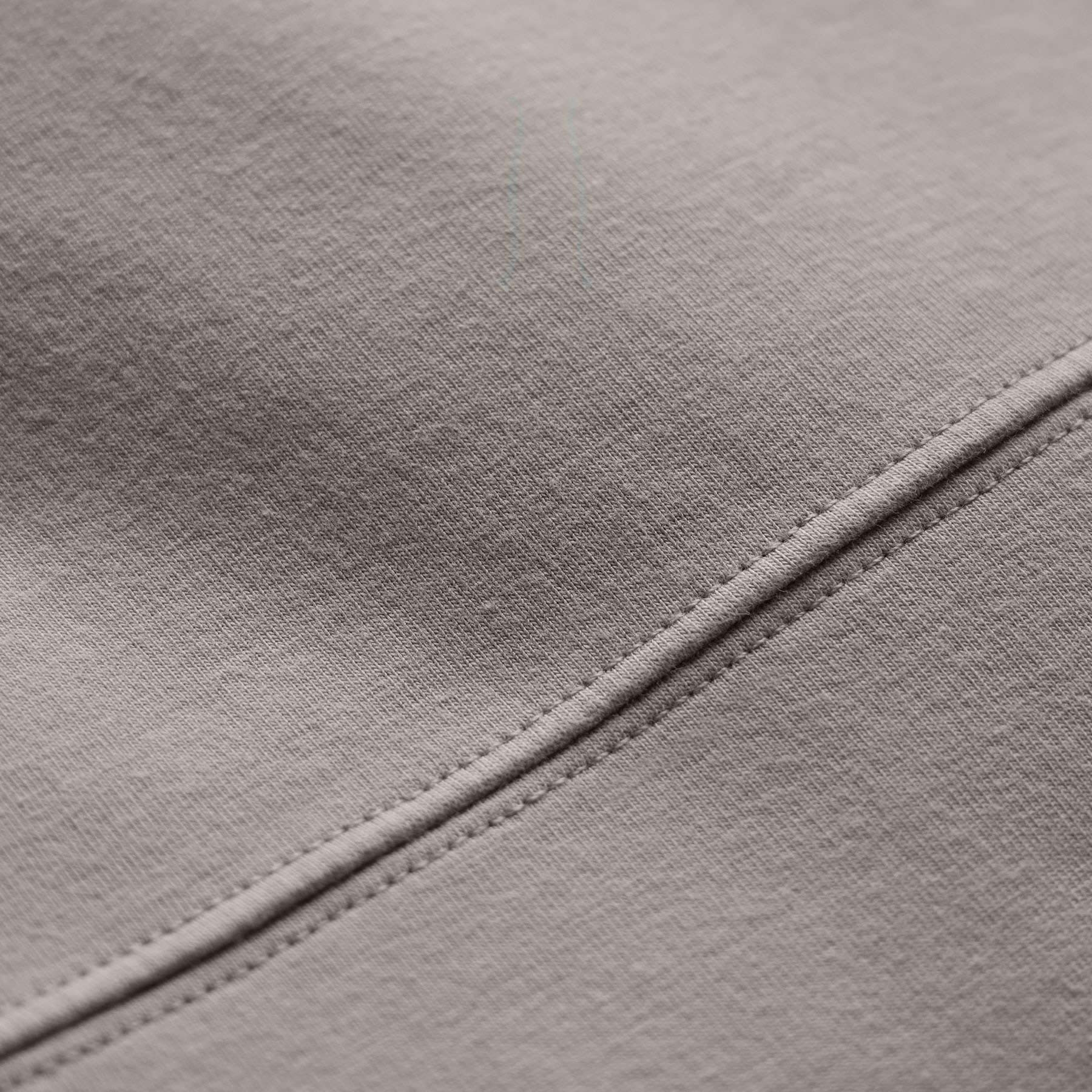 Italian Knit Raglan Mockneck in Fog | James Perse Los Angeles