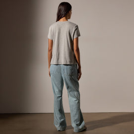 Vintage Heathered Little Boy Tee in Heather Grey | James Perse Los Angeles