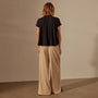 High Gauge A Line Tee in Black | James Perse Los Angeles