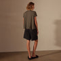 High Gauge A Line Tee in Palm | James Perse Los Angeles