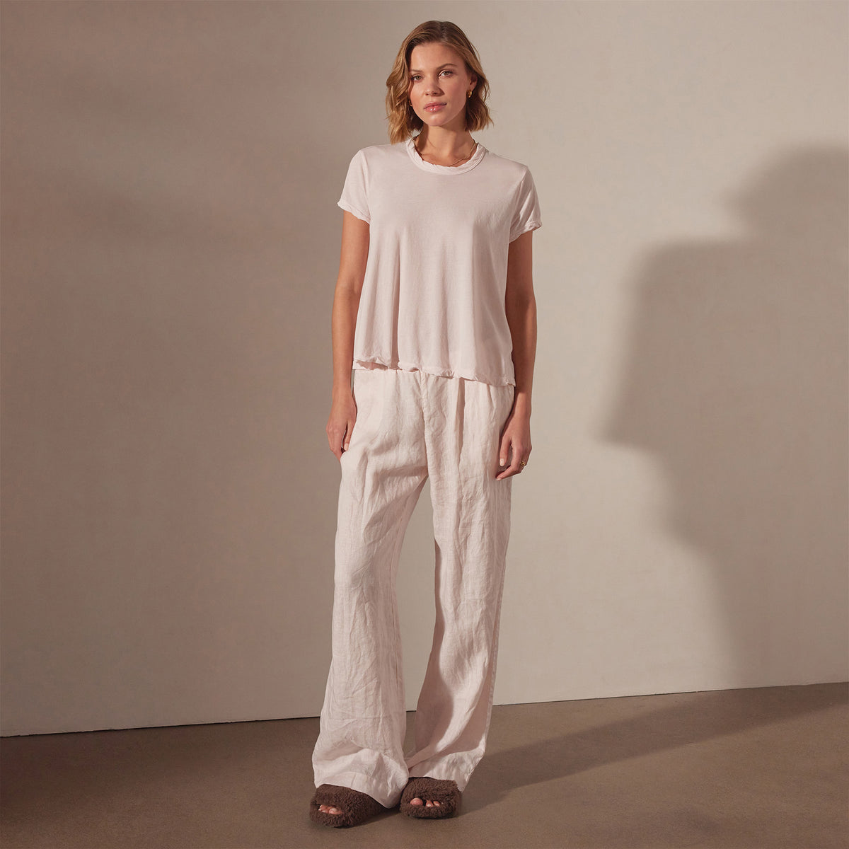 High Gauge A Line Tee in Zephyr | James Perese Los Angeles