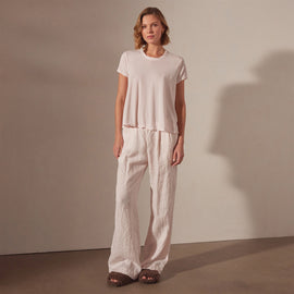 High Gauge A Line Tee in Zephyr | James Perese Los Angeles