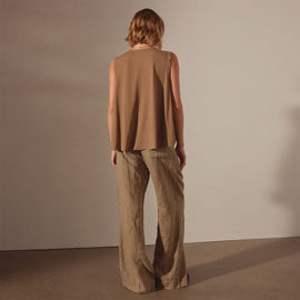 High Gauge Baby Doll Shell Top in Cashew | James Perse Los Angeles