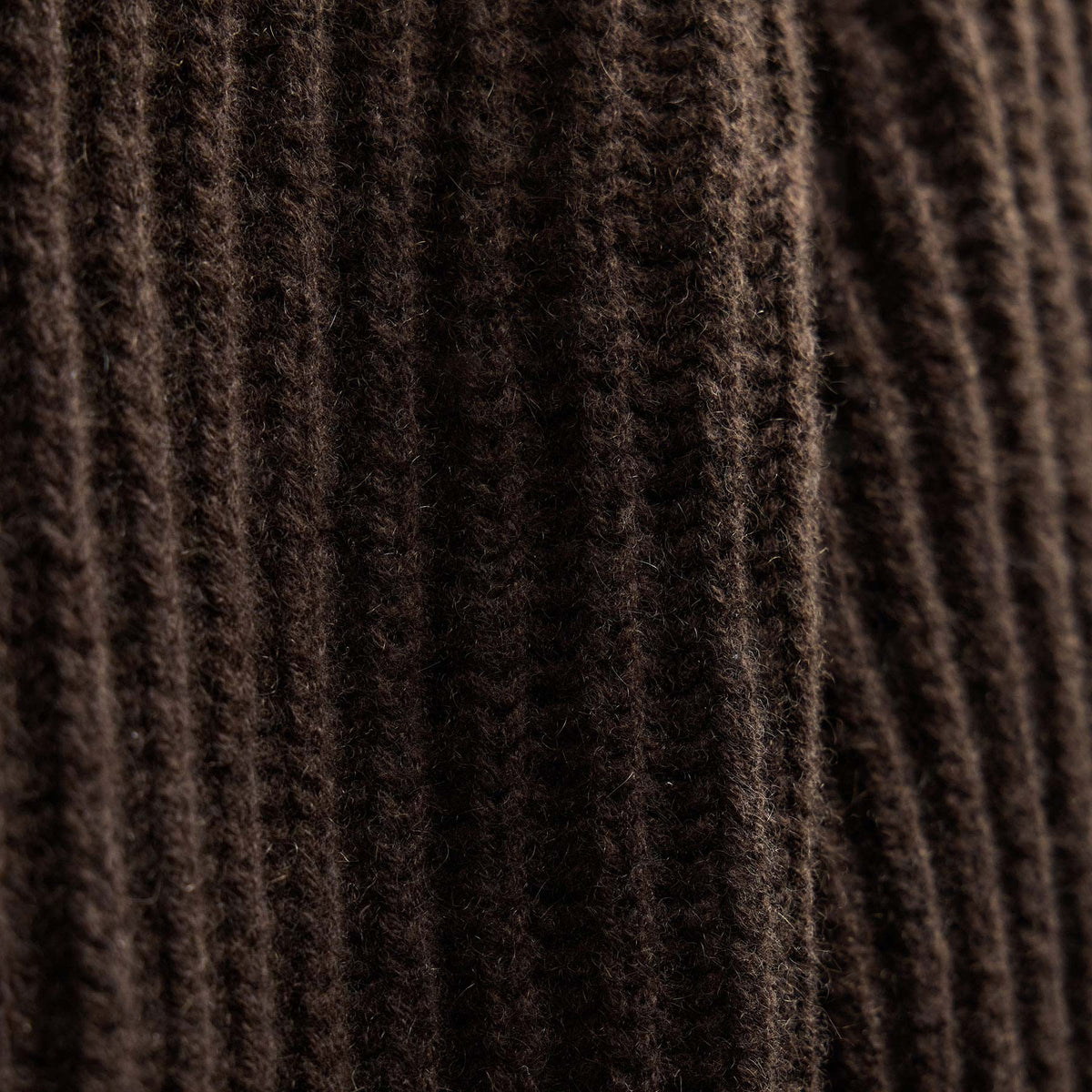 Recycled Cashmere Zip Funnel Neck in Kona/Black | James Perse Los Angeles FLAT