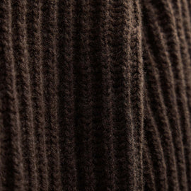 Recycled Cashmere Zip Funnel Neck in Kona/Black | James Perse Los Angeles FLAT