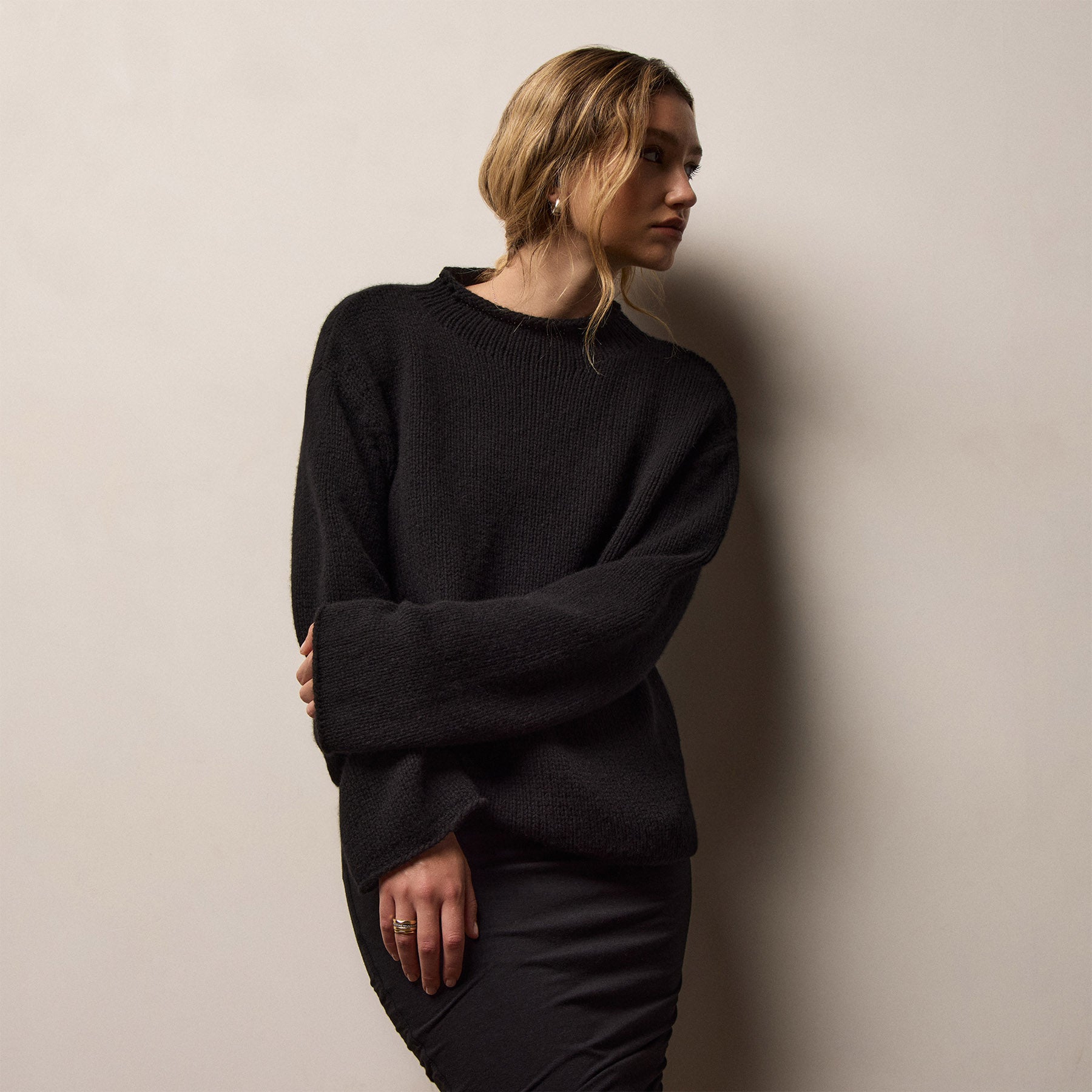 Heavy Spun Cashmere Sweater