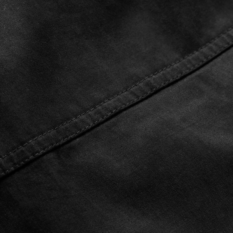 Mixed Media Straight Pant in Black | James Perse Los Angeles