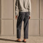 Mixed Media Straight Pant - Blue Noir Pigment | James Perse Los Angeles