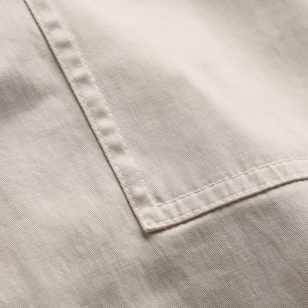 Mixed Media Straight Pant in Talc | James Perse Los Angeles