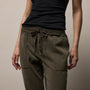Mixed Media Pant in Army Green Pigment | James Perse Los Angeles