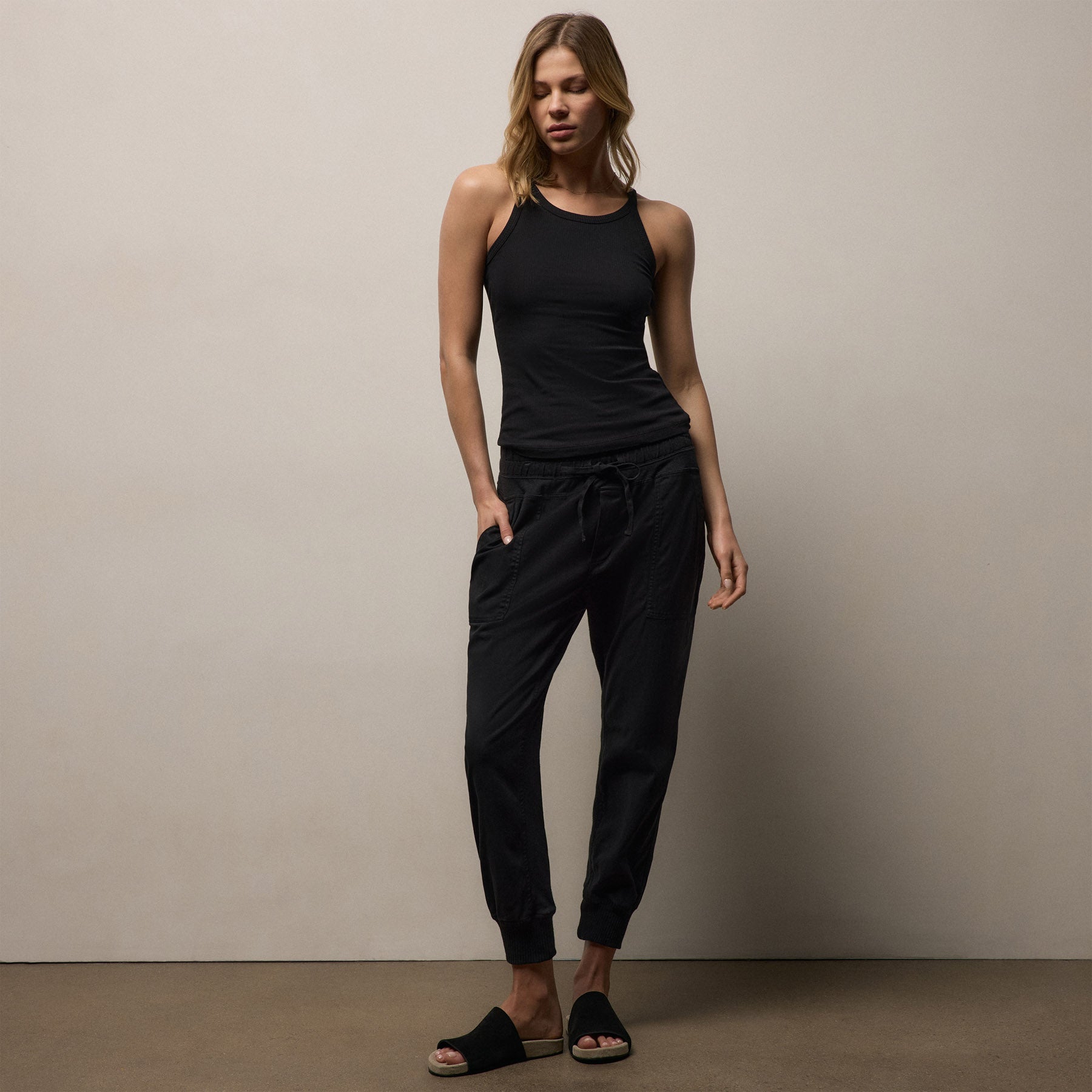 Cozy Sweatpant - Heather Grey | James Perse Los Angeles