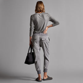 Mixed Media Pant in Breeze Pigment | James Perse Los Angeles