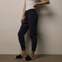 Mixed Media Pant in French Navy | James Perse Los Angeles