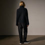 Wool Jersey Zip Up Jacket in Black | James Perse Los Angeles