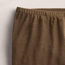 Compact Cotton Lounge Pant - Brown Melange