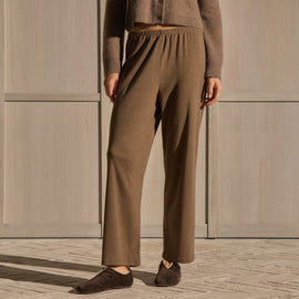 Lounge Pull On Pants - Brown Melange | James Perse Los Angeles