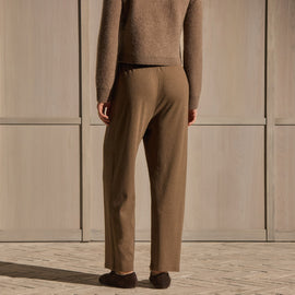 Lounge Pull On Pants - Brown Melange | James Perse Los Angeles