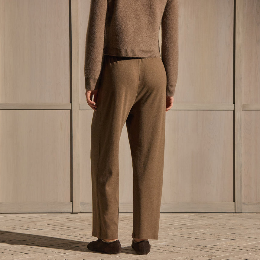 Lounge Pull On Pants - Brown Melange | James Perse Los Angeles