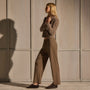 Lounge Pull On Pants - Brown Melange | James Perse Los Angeles