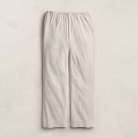 Compact Cotton Lounge Pant - Off White