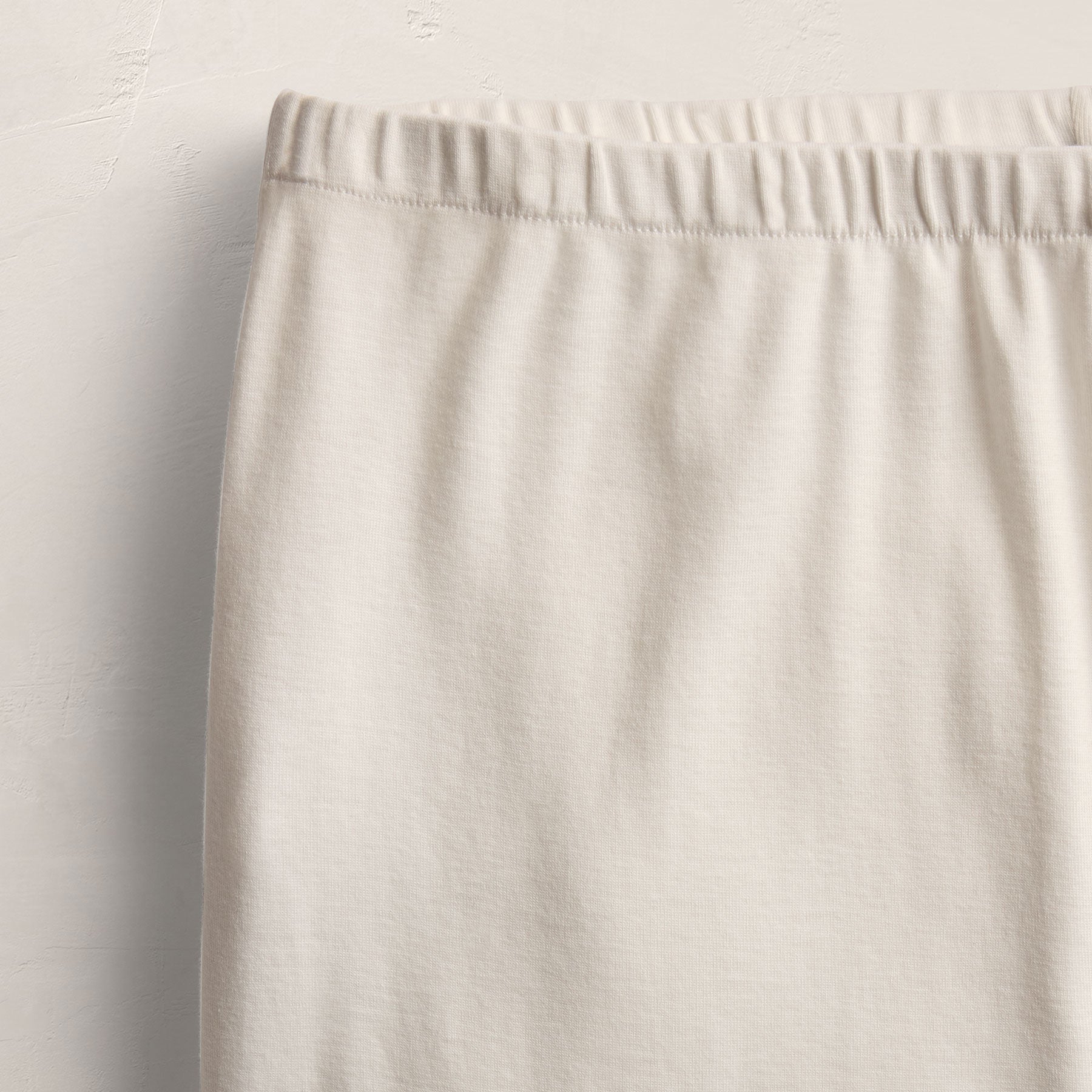 Compact Cotton Lounge Pant - Off White