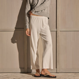 Lounge Pull On Pants - Off White | James Perse Los Angeles