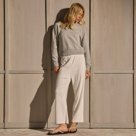 Lounge Pull On Pants - Off White | James Perse Los Angeles