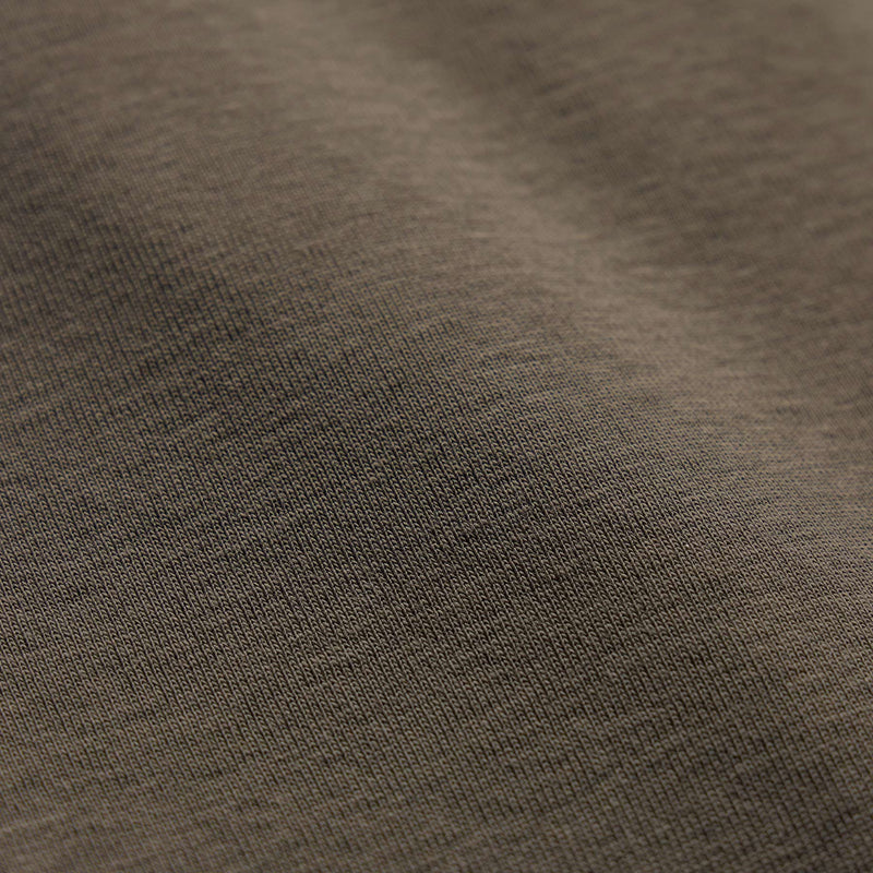 Compact Cotton High Neck Tank in Army Green | James Perse Los Angeles