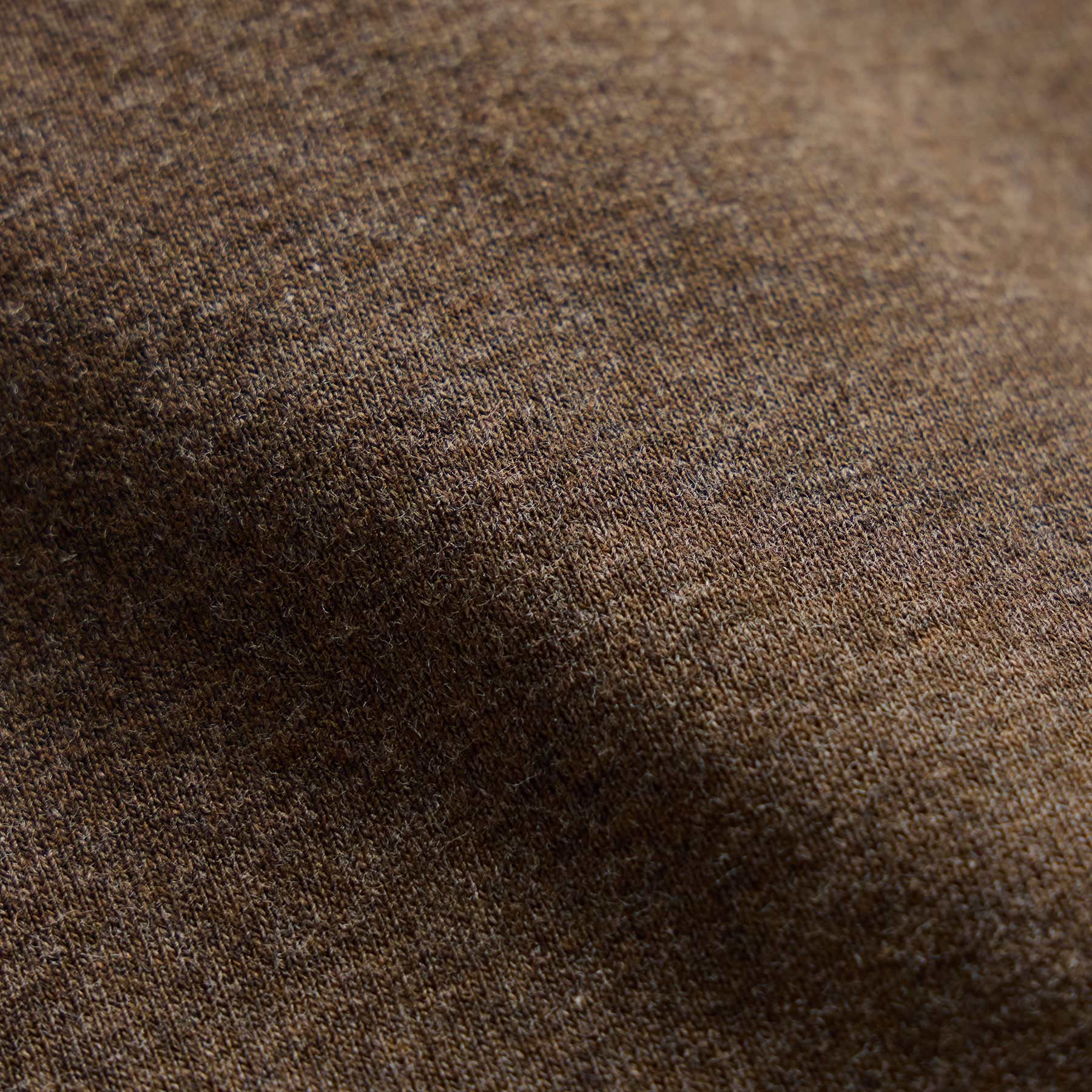 High Crew Tank Top in Brown Melange | James Perse Los Angeles