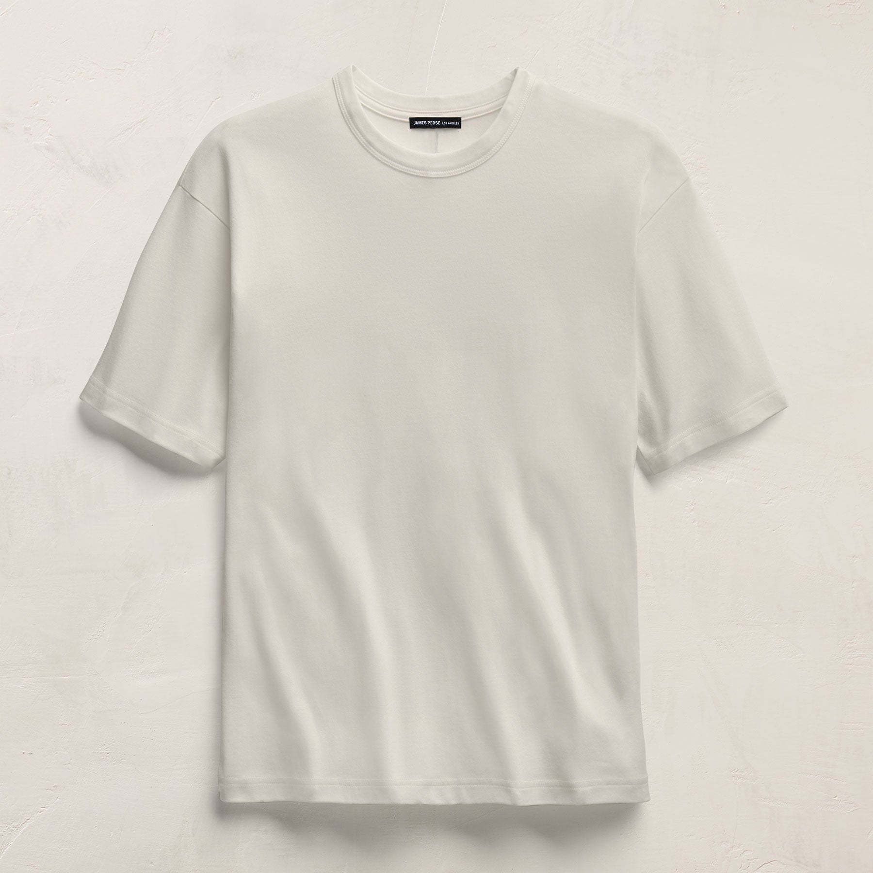 Relaxed Fit Tee in Off White | James Perse Los Angeles