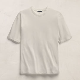 Relaxed Fit Tee in Off White | James Perse Los Angeles