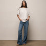 Relaxed Fit Tee in Off White | James Perse Los Angeles