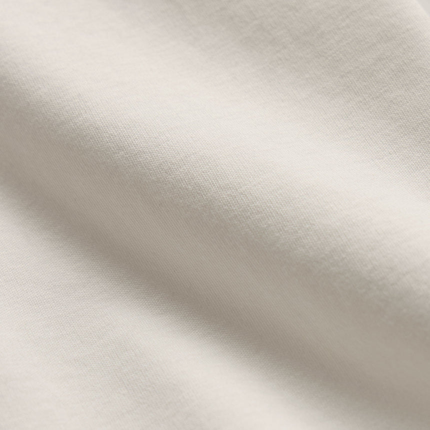 Fitted Polo in Off White | James Perse Los Angeles
