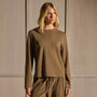Long Sleeve Tee - Earth | James Perse Los Angeles
