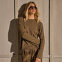 Long Sleeve Tee - Earth | James Perse Los Angeles