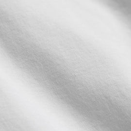 Cotton Jersey Long Sleeve Crew - White