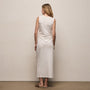 Cotton Jersey Tank Dress in Off White | James Perse Los Angeles