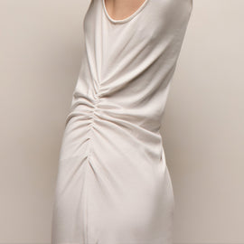 Cotton Jersey Tank Dress in Off White | James Perse Los Angeles