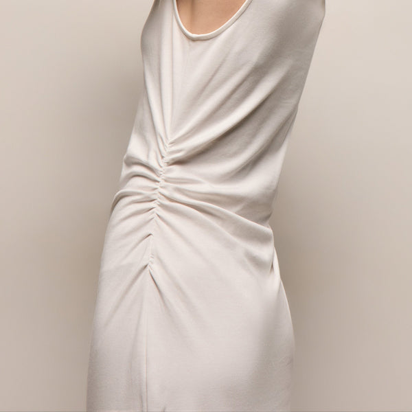 Cotton Jersey Tank Dress - Black