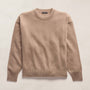 Spun Cashmere Crew Neck in Coffee | James Perse Los Angeles FLAT