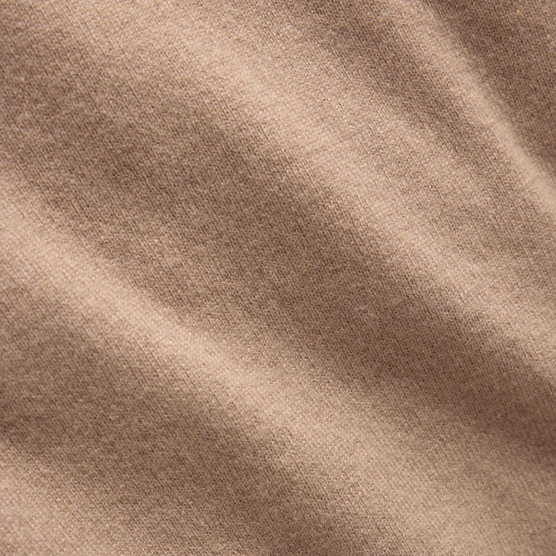 Spun Cashmere Crew Neck in Coffee | James Perse Los Angeles FLAT