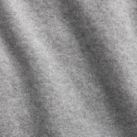 Spun Cashmere Crew Neck in Heather Grey | James Perse Los Angeles FLAT