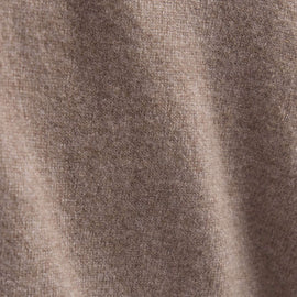 Spun Cashmere Funnel Neck in Warm Brown | James Perse Los Angeles FLAT