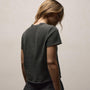 Slub Jersey Shrunken Tee in Hemlock Pigment | James Perse Los Angeles