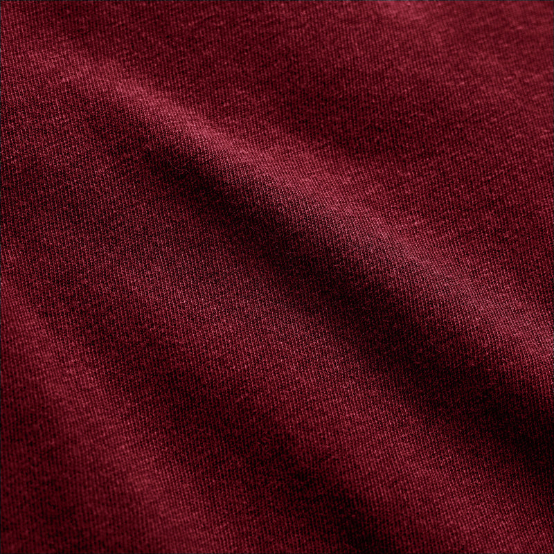 Slub Jersey Shrunken Tee In Heat Pigment | James Perse Los Angeles