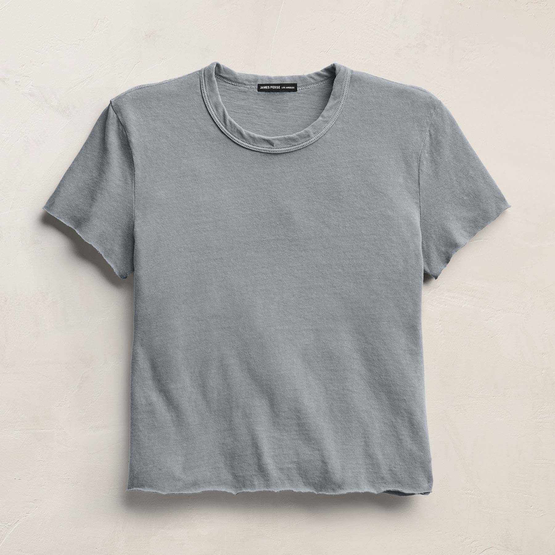 Slub Jersey Shrunken Tee in Ore Pigment | James Perse Los Angeles