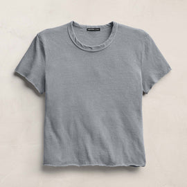 Slub Jersey Shrunken Tee in Ore Pigment | James Perse Los Angeles
