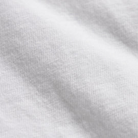 Slub Jersey Shrunken Tee in White | James Perse Los Angeles