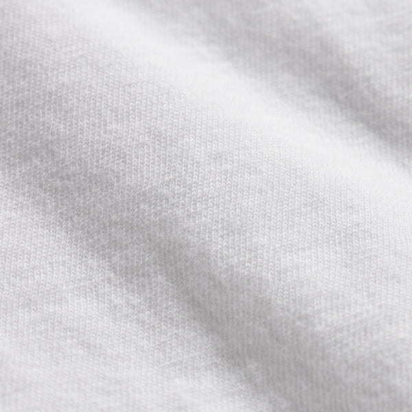 Slub Jersey Shrunken Tee in White | James Perse Los Angeles