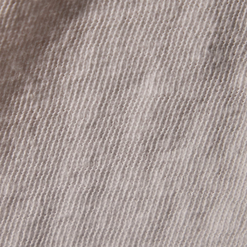 Slub Jersey Shrunken Henley in White | James Perse Los Angeles